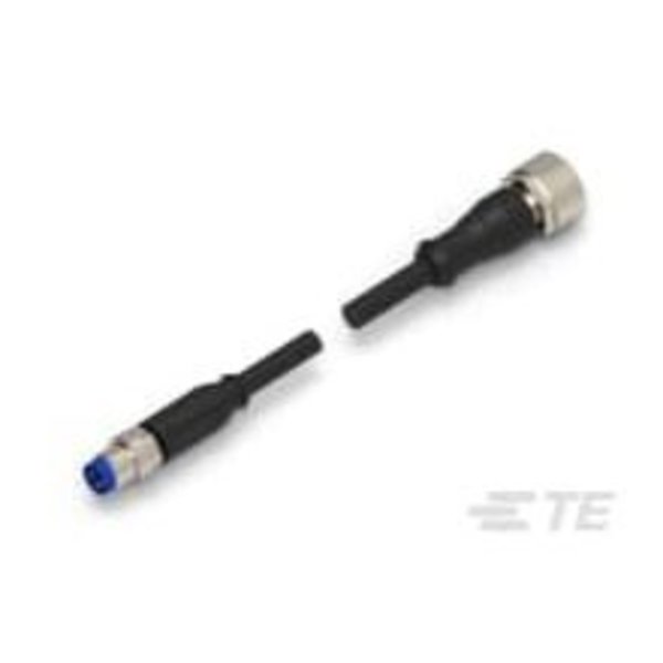 Te Connectivity M8 Strgt Plug To M12 Strgt Socket Aa 1-2273109-3